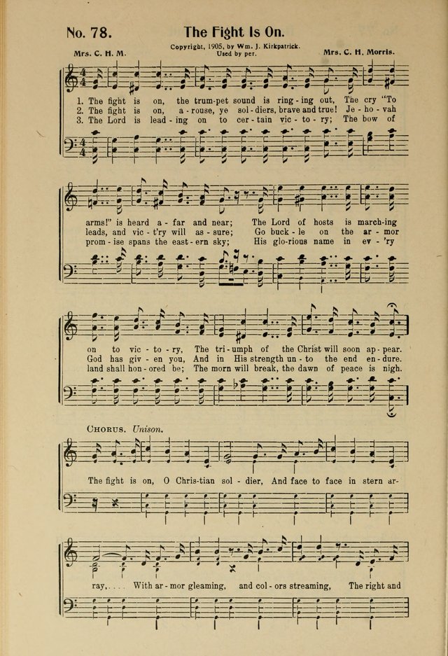 Songs of Help: for the Sunday school, evangelistic and church services page 78