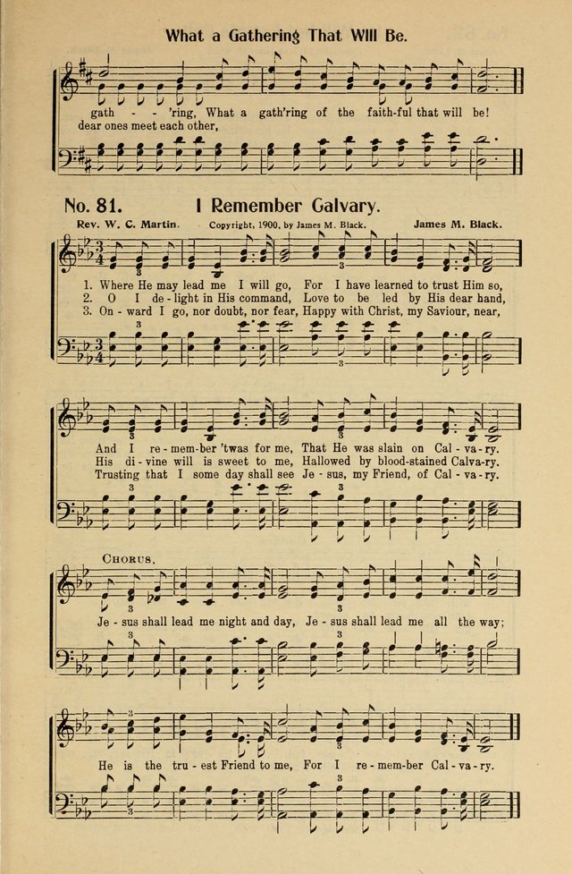 Songs of Help: for the Sunday school, evangelistic and church services page 81