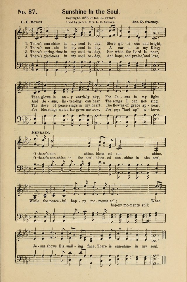 Songs of Help: for the Sunday school, evangelistic and church services page 87