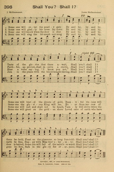 Standard Hymns and Spiritual Songs page 249
