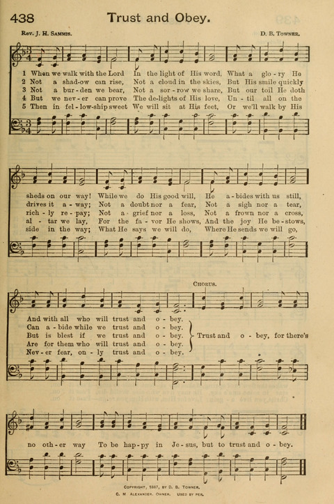 Standard Hymns and Spiritual Songs page 287
