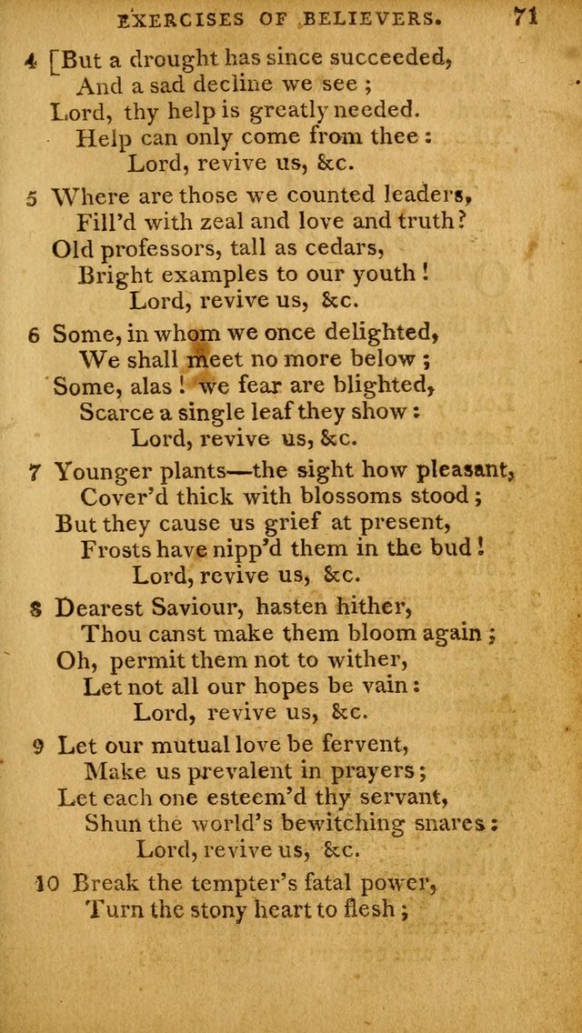 A Selection of Hymns and Spiritual Songs: designed (especially the former part) for the use of congregations as an appendix to Dr. Watt