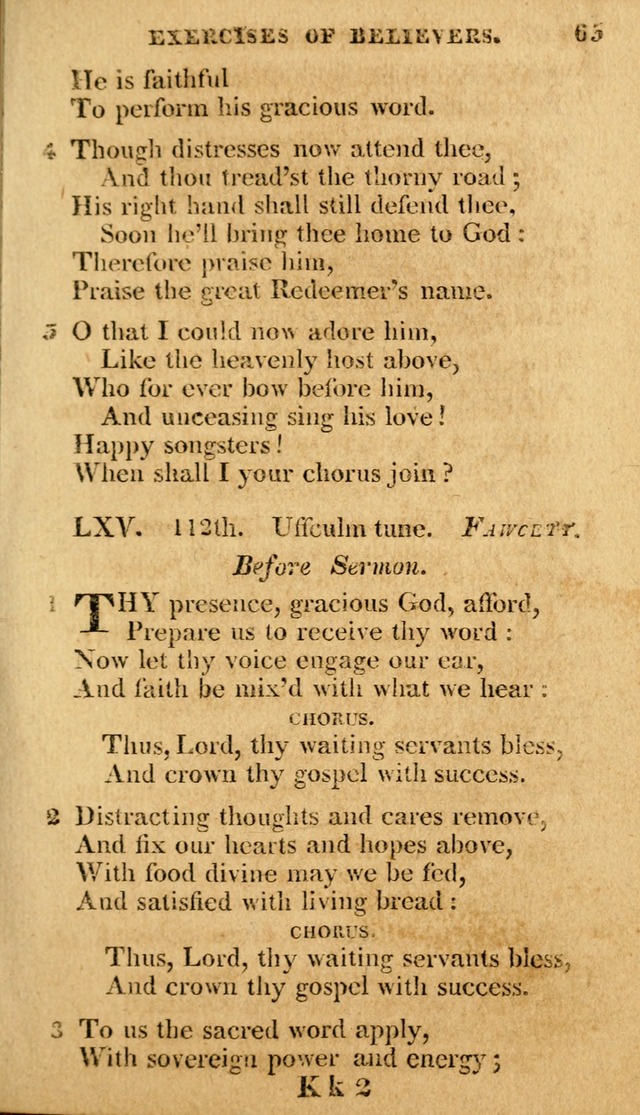 A Selection of Hymns and Spiritual Songs: in two parts, part I. containing the hymns; part II. containing the songs...(3rd ed. corr. and enl. by author) page 386