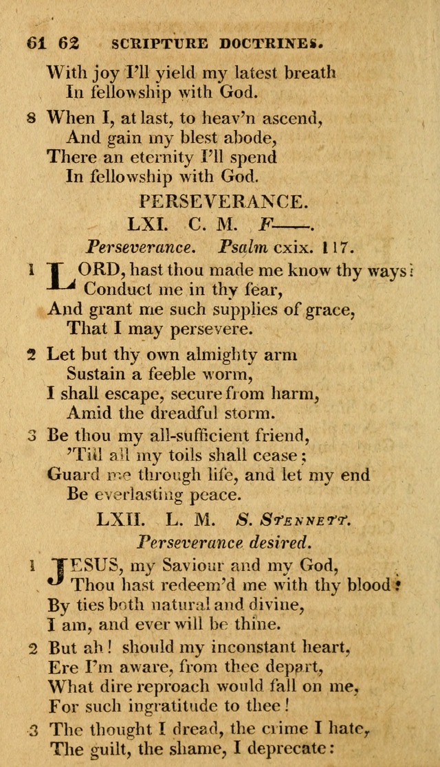 A Selection of Hymns and Spiritual Songs: in two parts, part I. containing the hymns; part II. containing the songs...(3rd ed. corr. and enl. by author) page 41