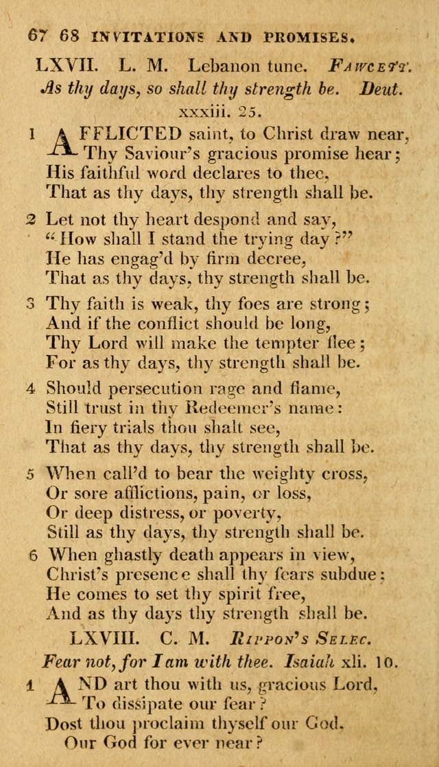 A Selection of Hymns and Spiritual Songs: in two parts, part I. containing the hymns; part II. containing the songs...(3rd ed. corr. and enl. by author) page 45