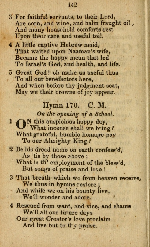 Selection of Hymns for the Sunday School Union of the Methodist Episcopal Church page 142