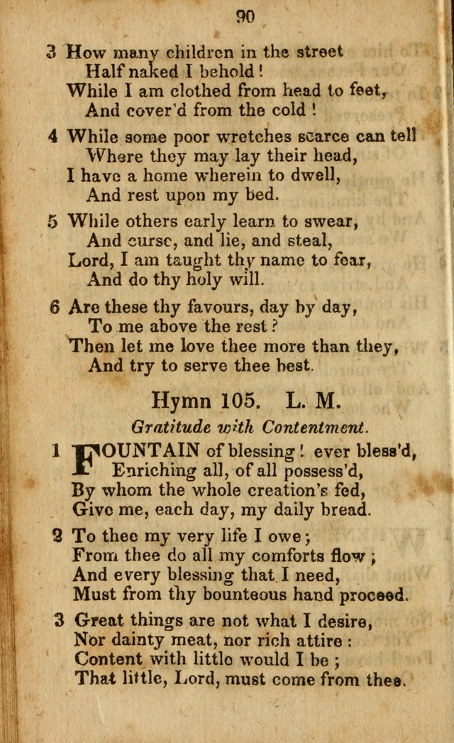 Selection of Hymns for the Sunday School Union of the Methodist Episcopal Church page 90