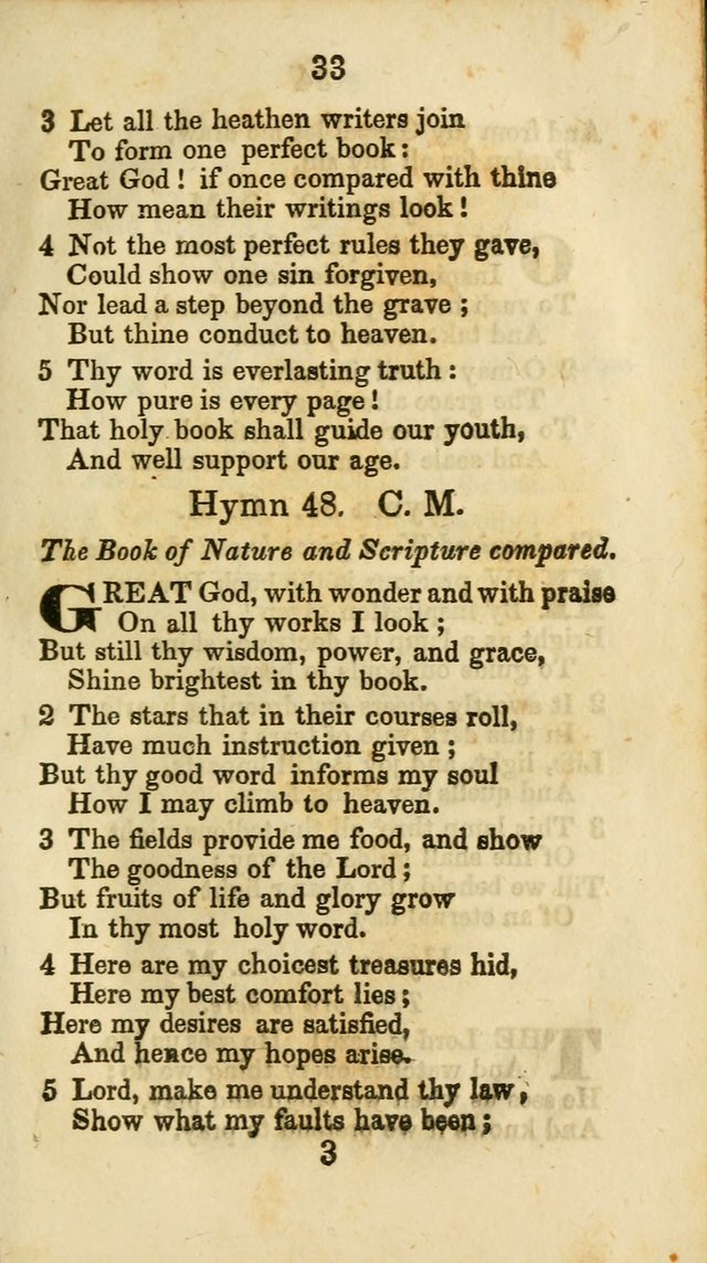 Selection of Hymns for the Sunday School Union of the Methodist Episcopal Church page 33
