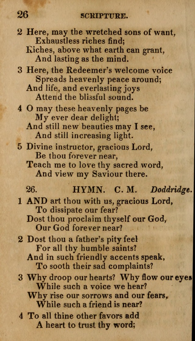 Social Hymns, and Spiritual Songs: adapted to private and public worship, selected from various authors page 24