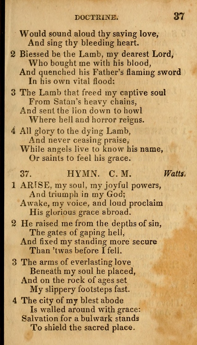 Social Hymns, and Spiritual Songs: adapted to private and public worship, selected from various authors page 31