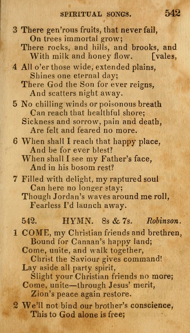 Social Hymns, and Spiritual Songs: adapted to private and public worship, selected from various authors page 365