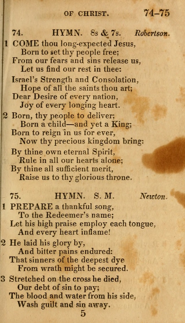 Social Hymns, and Spiritual Songs: adapted to private and public worship, selected from various authors page 57