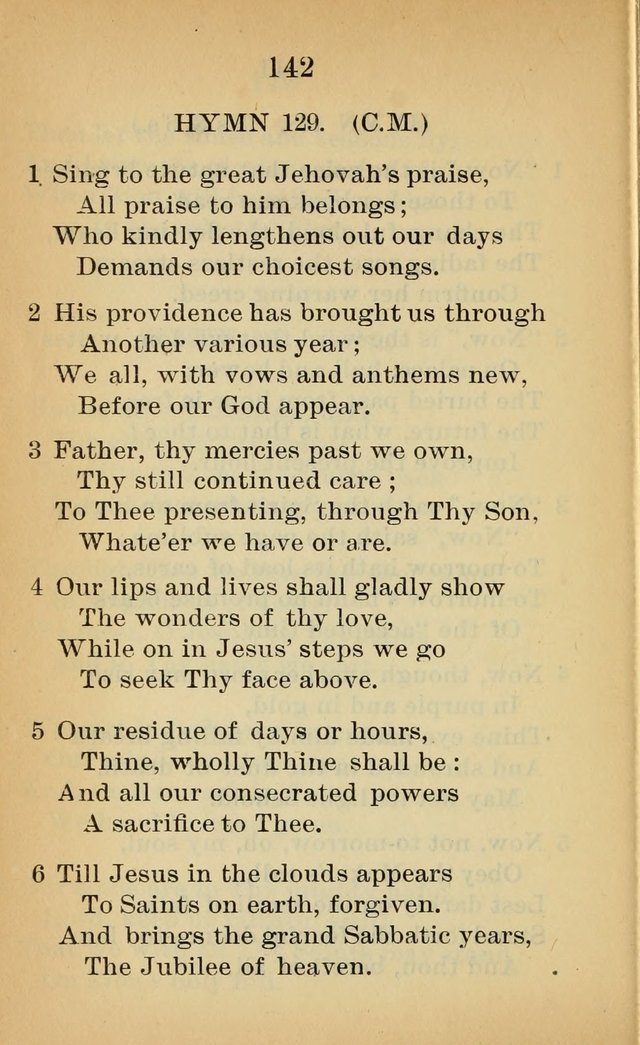 Sacred Hymns and Spiritual Songs for the Church of Jesus Christ of Latter-Day Saints (20th ed.) page 142