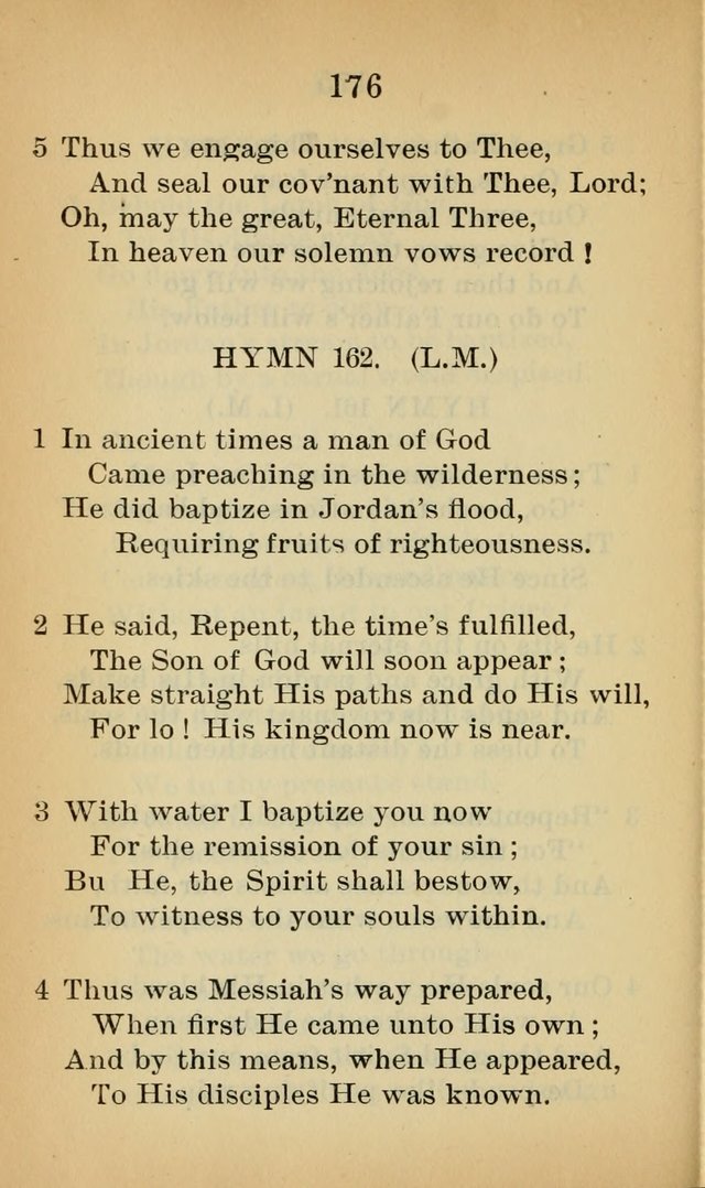 Sacred Hymns and Spiritual Songs for the Church of Jesus Christ of Latter-Day Saints (20th ed.) page 176