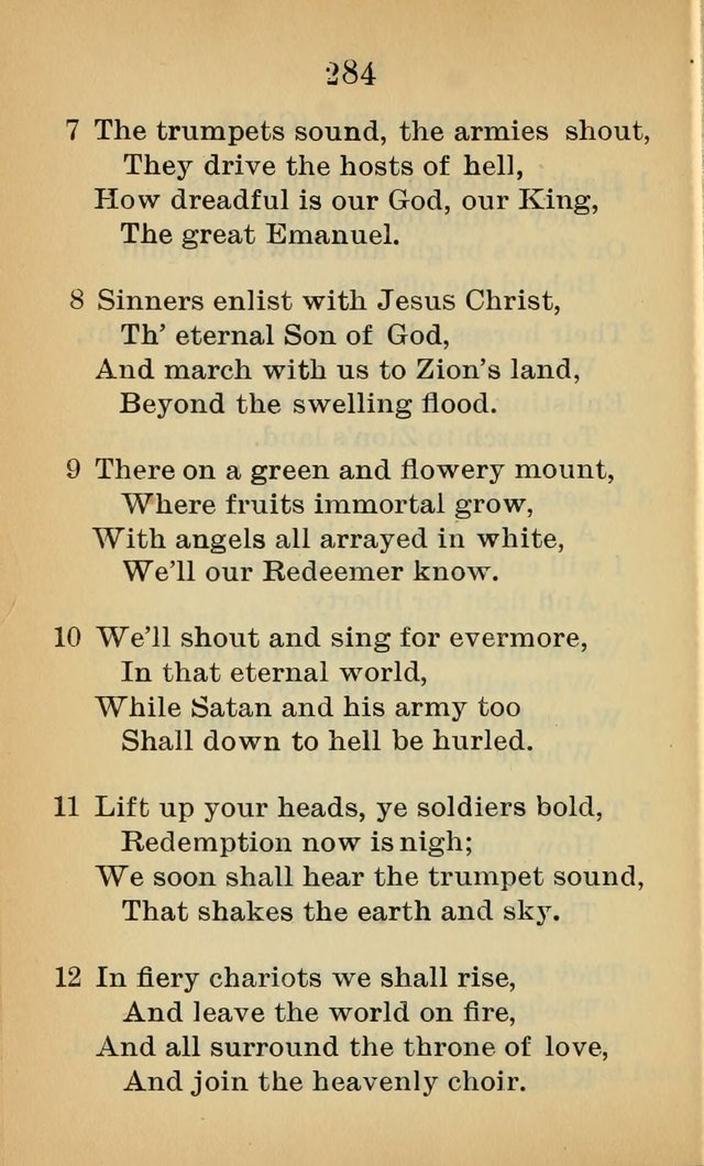 Sacred Hymns and Spiritual Songs for the Church of Jesus Christ of Latter-Day Saints (20th ed.) page 284