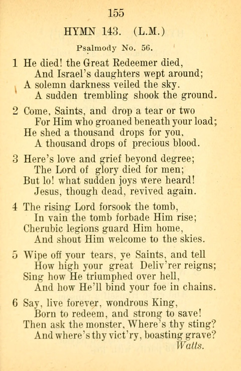 Sacred Hymns and Spiritual Songs: for the Church of Jesus Christ of Latter-Day Saints. 24th ed. page 151