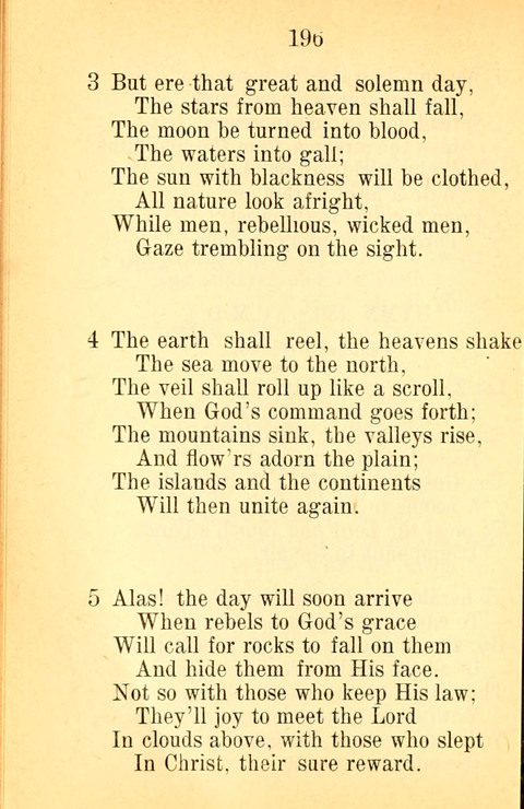 Sacred Hymns and Spiritual Songs: for the Church of Jesus Christ of Latter-Day Saints. 24th ed. page 190