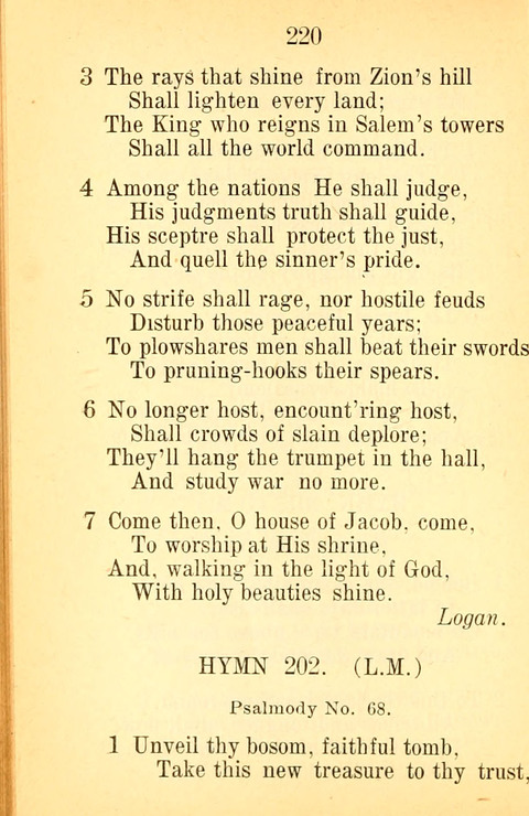 Sacred Hymns and Spiritual Songs: for the Church of Jesus Christ of Latter-Day Saints. 24th ed. page 216