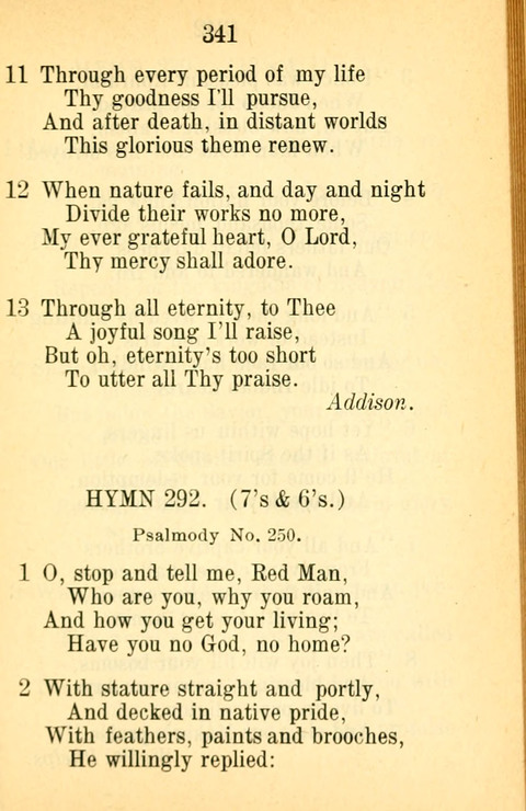 Sacred Hymns and Spiritual Songs: for the Church of Jesus Christ of Latter-Day Saints. 24th ed. page 337