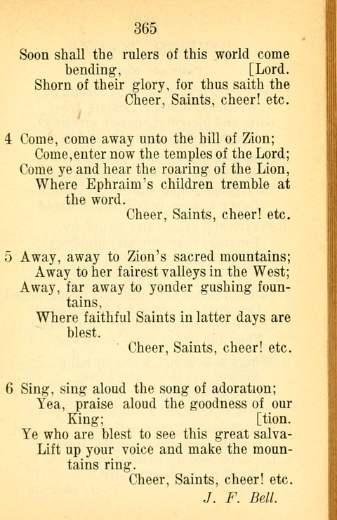 Sacred Hymns and Spiritual Songs: for the Church of Jesus Christ of Latter-Day Saints. 24th ed. page 361