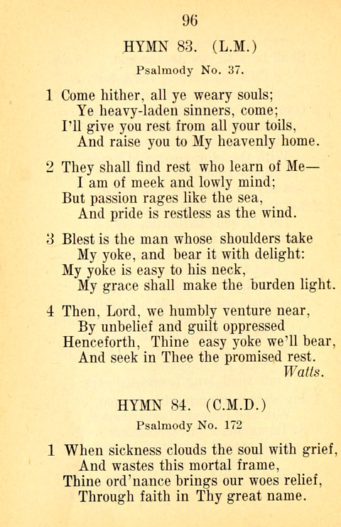 Sacred Hymns and Spiritual Songs: for the Church of Jesus Christ of Latter-Day Saints. 24th ed. page 92