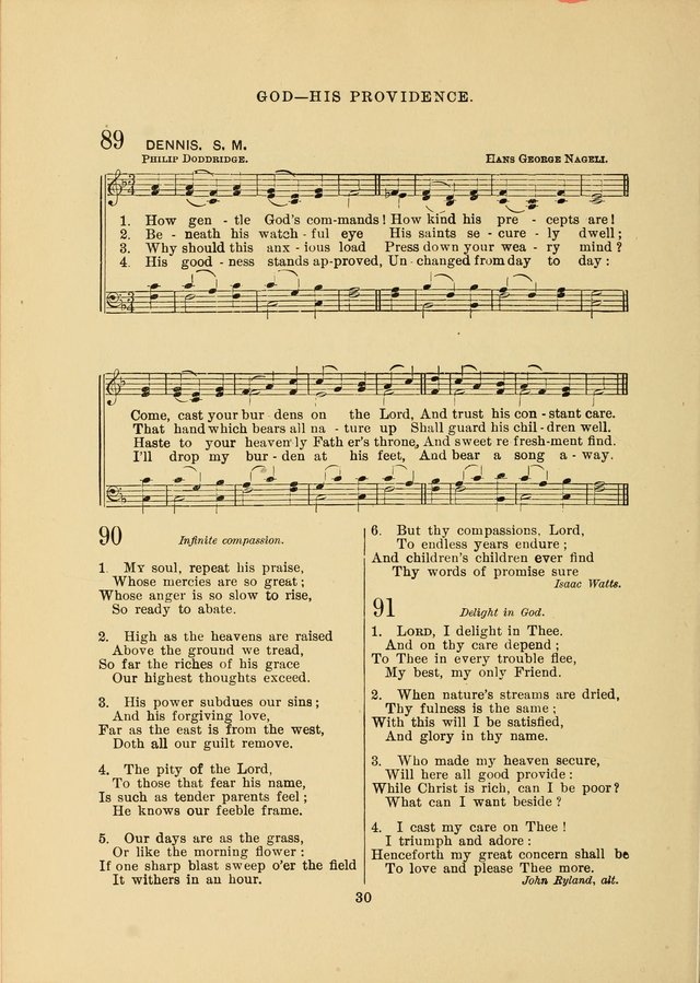 Sacred Hymns and Tunes: designed to be used by the Wesleyan Methodist Connection (or Church) of America page 30