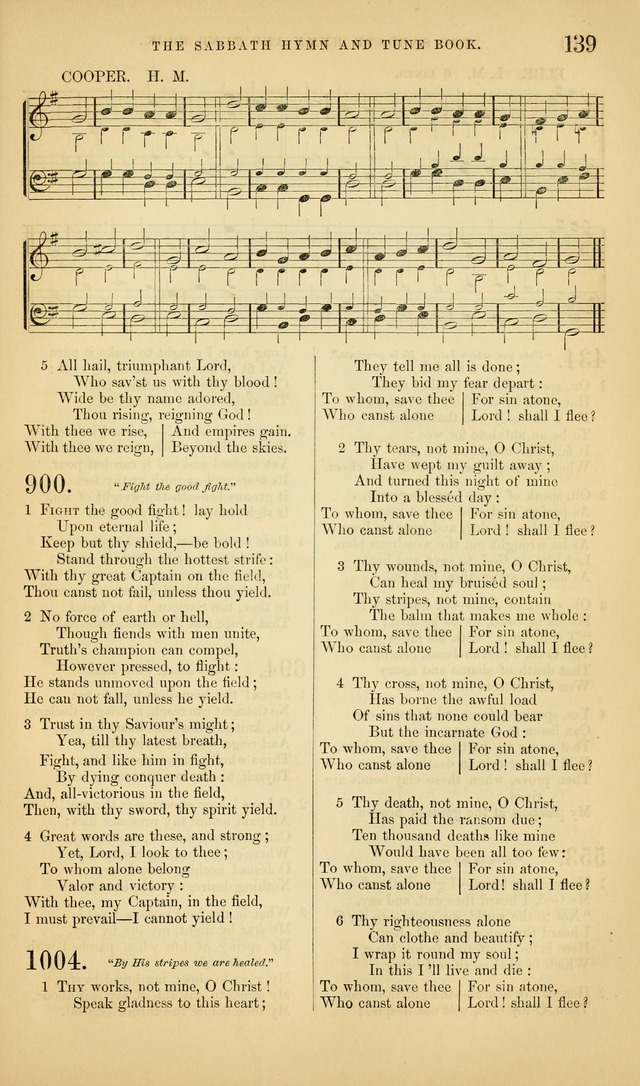 The Sabbath Hymn and Tune Book: for the service of song in the house of  the Lord page 141