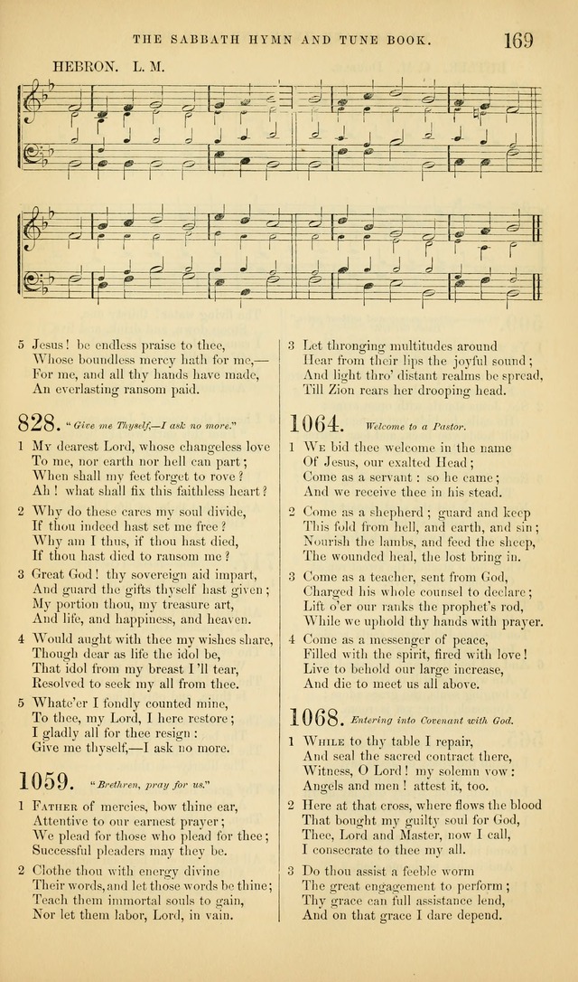 The Sabbath Hymn and Tune Book: for the service of song in the house of  the Lord page 171