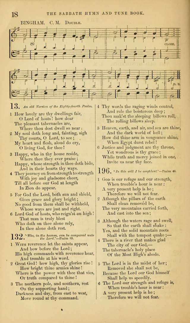 The Sabbath Hymn and Tune Book: for the service of song in the house of  the Lord page 20