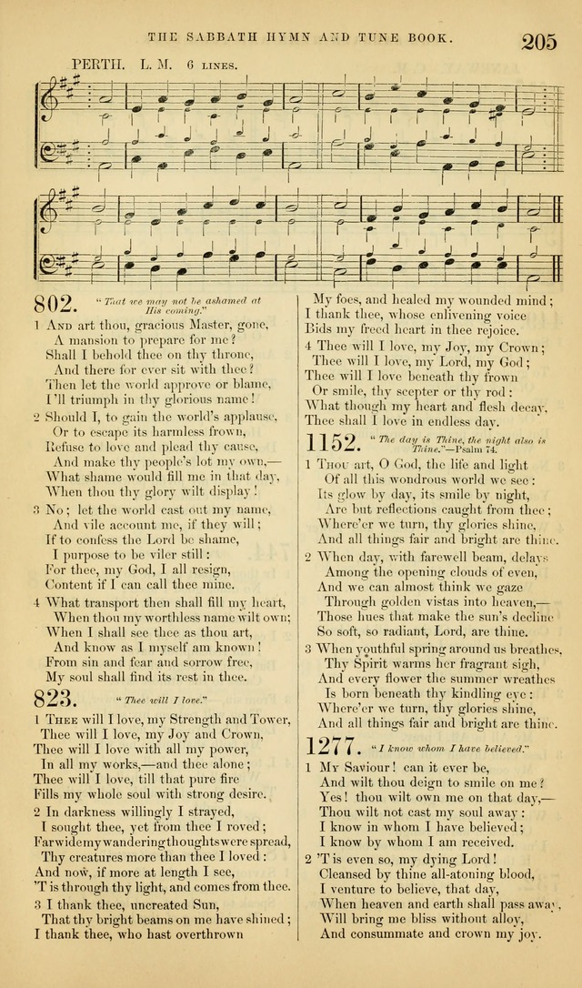 The Sabbath Hymn and Tune Book: for the service of song in the house of  the Lord page 207