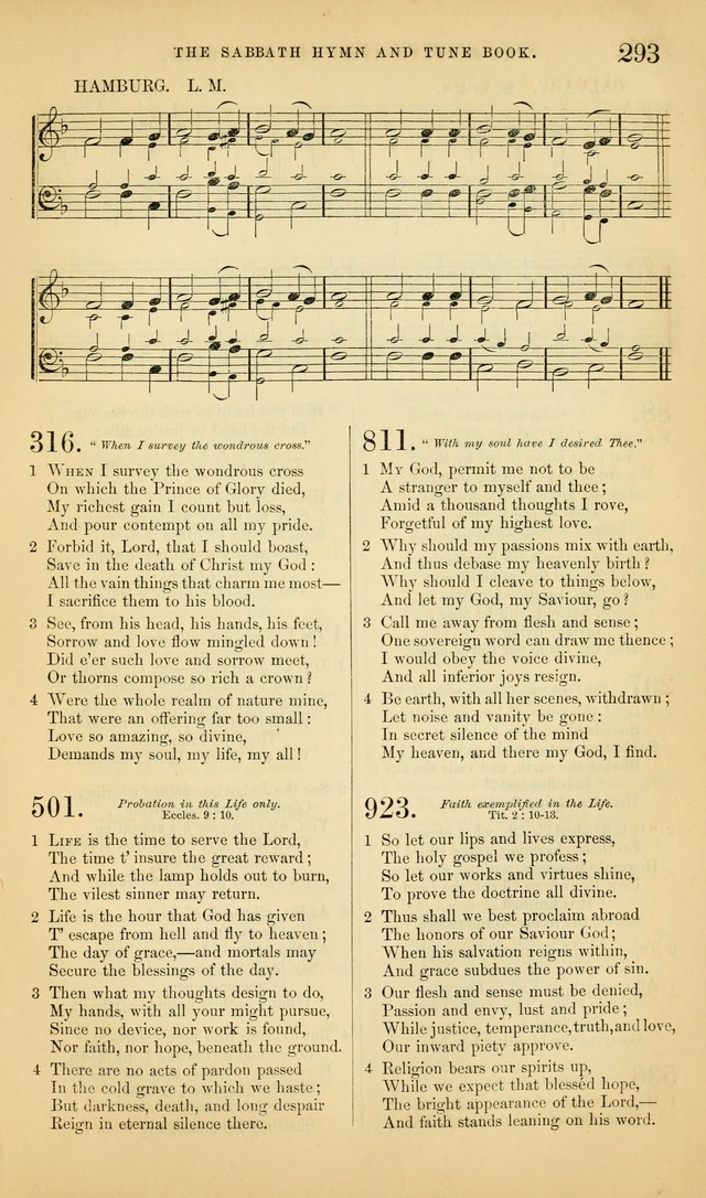 The Sabbath Hymn and Tune Book: for the service of song in the house of  the Lord page 295