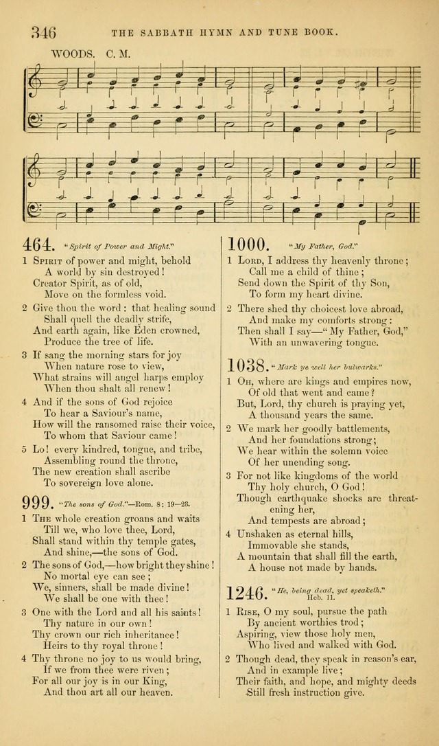 The Sabbath Hymn and Tune Book: for the service of song in the house of  the Lord page 348