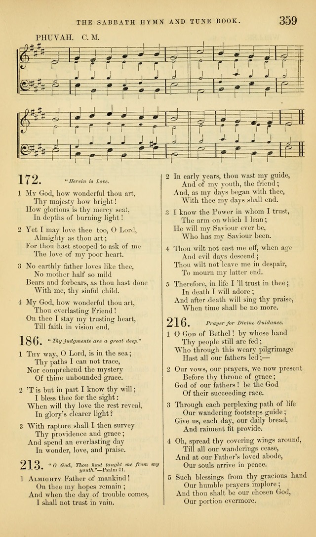 The Sabbath Hymn and Tune Book: for the service of song in the house of  the Lord page 361