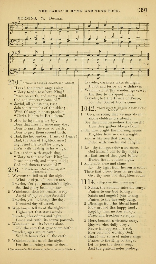 The Sabbath Hymn and Tune Book: for the service of song in the house of  the Lord page 393