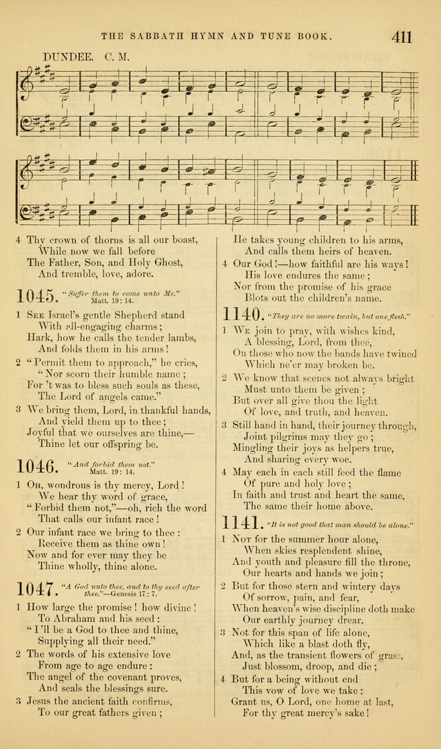 The Sabbath Hymn and Tune Book: for the service of song in the house of  the Lord page 413