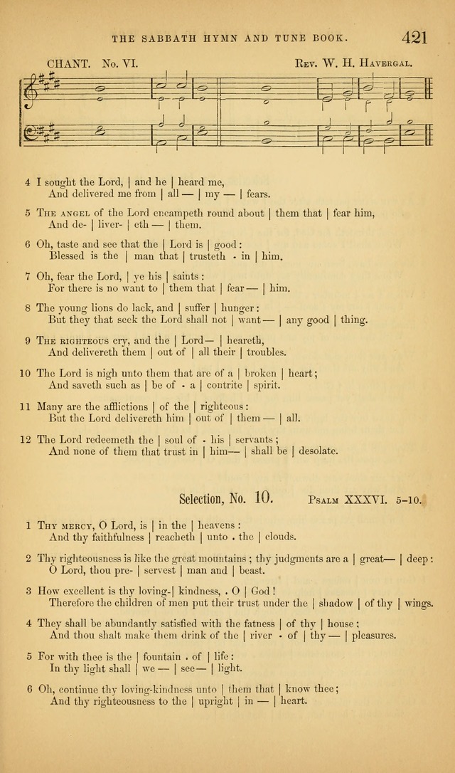 The Sabbath Hymn and Tune Book: for the service of song in the house of  the Lord page 423