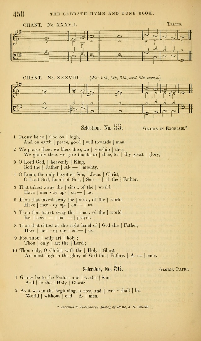 The Sabbath Hymn and Tune Book: for the service of song in the house of  the Lord page 452