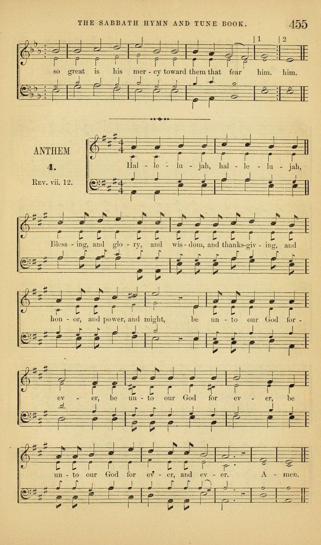 The Sabbath Hymn and Tune Book: for the service of song in the house of  the Lord page 457
