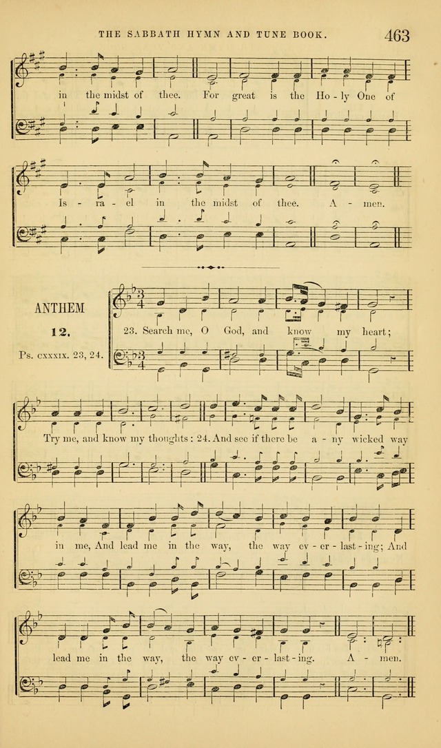 The Sabbath Hymn and Tune Book: for the service of song in the house of  the Lord page 465