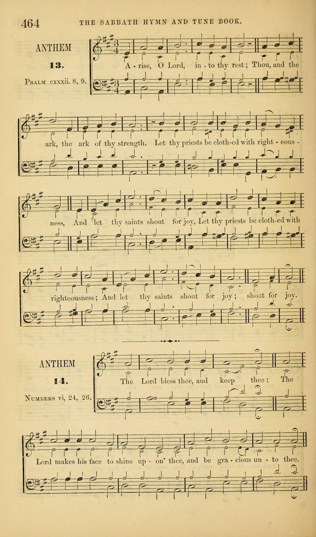 The Sabbath Hymn and Tune Book: for the service of song in the house of  the Lord page 466