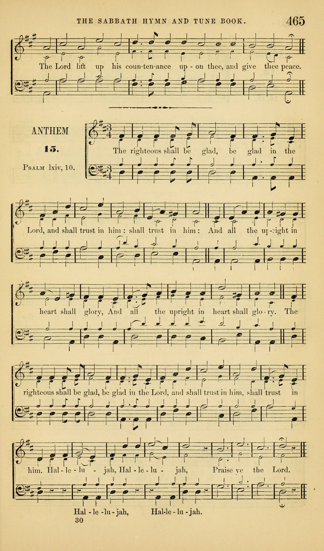 The Sabbath Hymn and Tune Book: for the service of song in the house of  the Lord page 467