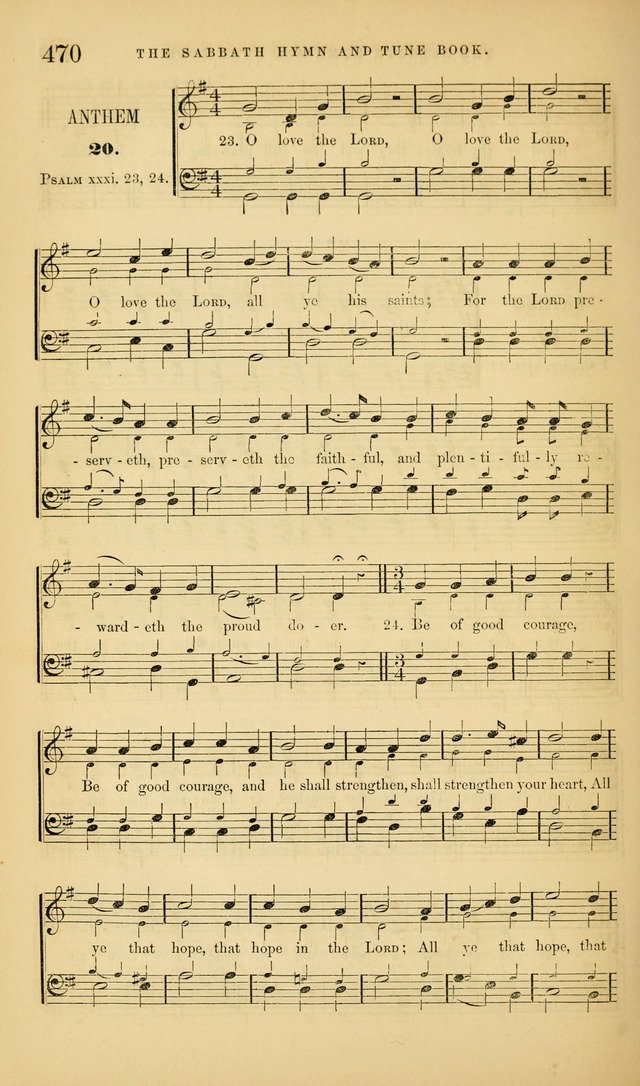 The Sabbath Hymn and Tune Book: for the service of song in the house of  the Lord page 472