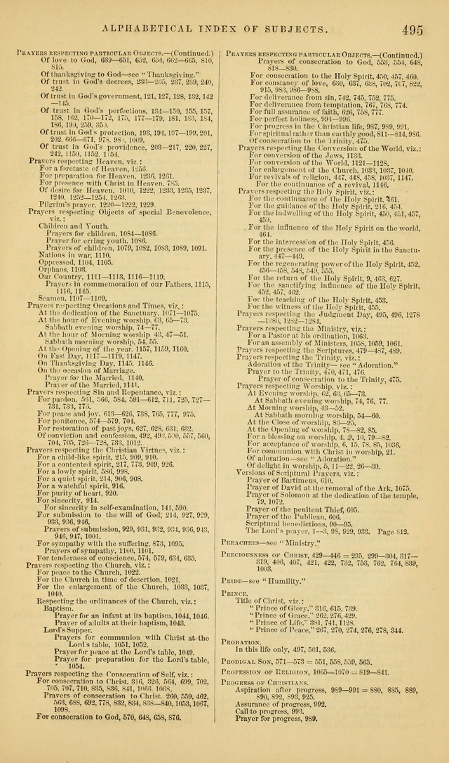 The Sabbath Hymn and Tune Book: for the service of song in the house of  the Lord page 497