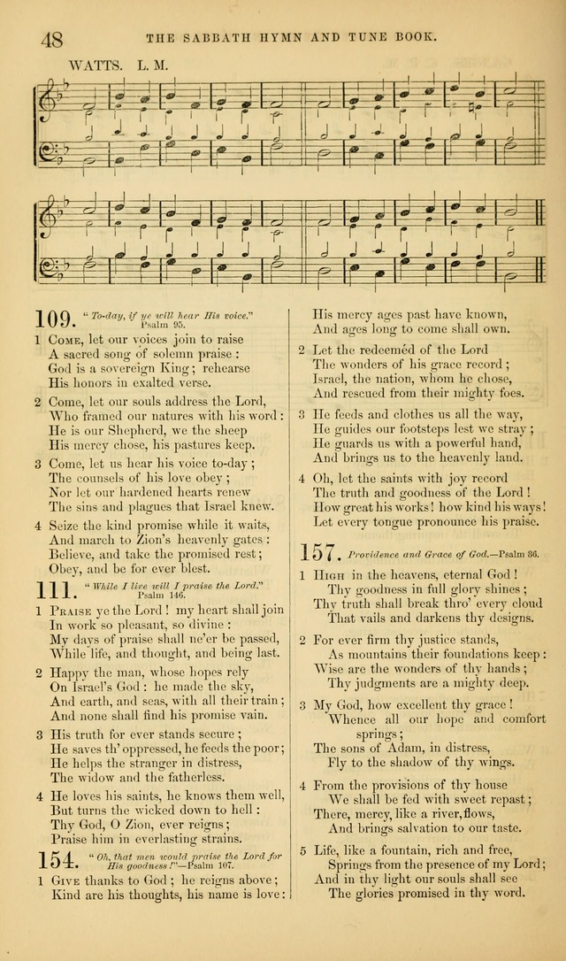 The Sabbath Hymn and Tune Book: for the service of song in the house of  the Lord page 50