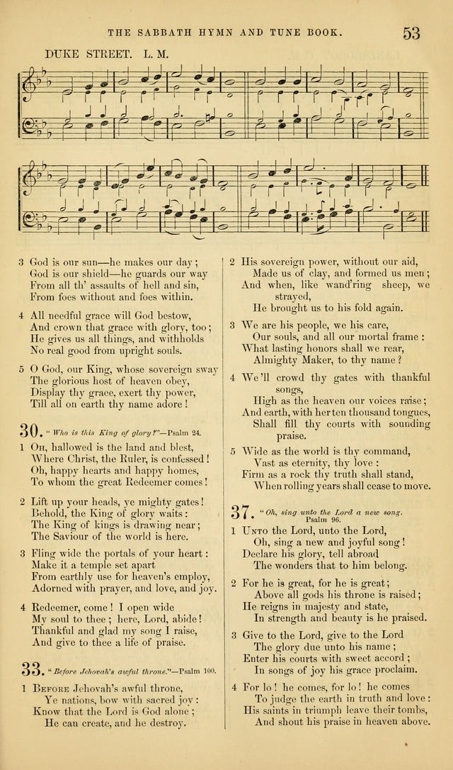 The Sabbath Hymn and Tune Book: for the service of song in the house of  the Lord page 55
