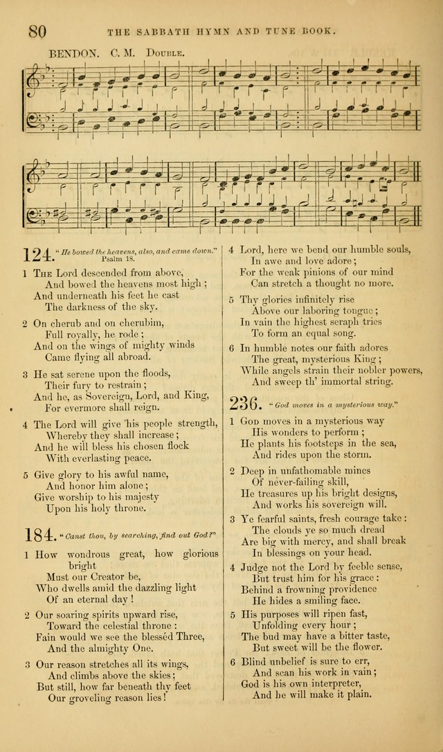 The Sabbath Hymn and Tune Book: for the service of song in the house of  the Lord page 82