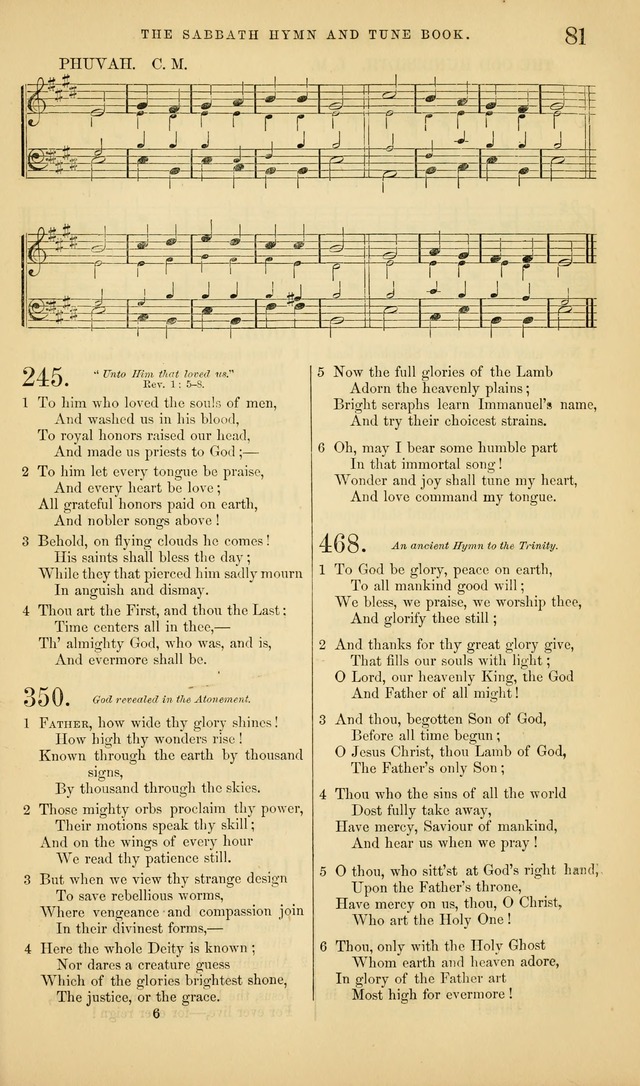 The Sabbath Hymn and Tune Book: for the service of song in the house of  the Lord page 83