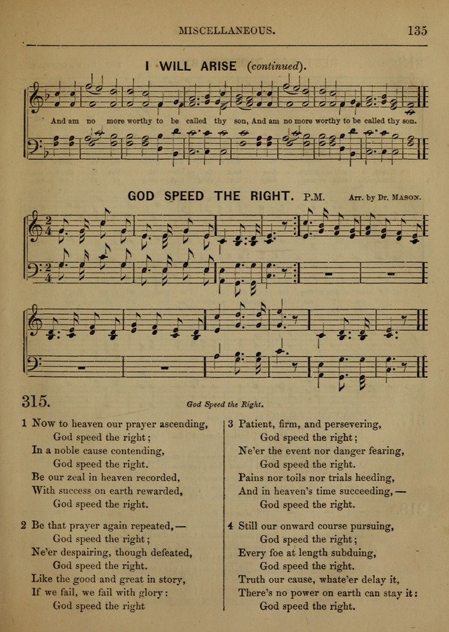 Social Hymns and Tunes, for the Conference and Prayer Meeting, and the Home with services and prayers page 131