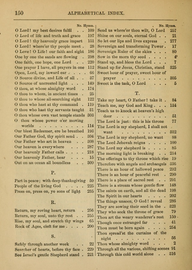 Social Hymns and Tunes, for the Conference and Prayer Meeting, and the Home with services and prayers page 146