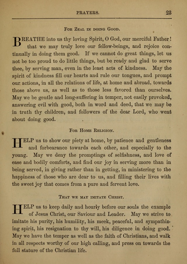 Social Hymns and Tunes, for the Conference and Prayer Meeting, and the Home with services and prayers page 19